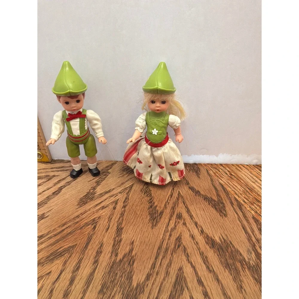 Vintage Kids Alexander Doll Company Miniature German Alpine Dolls 5